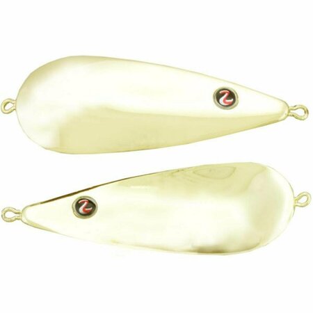 BUFONADAS WWS100-02 World Wide Spoon 100 Bait Lures, 02 Gold BU2983156